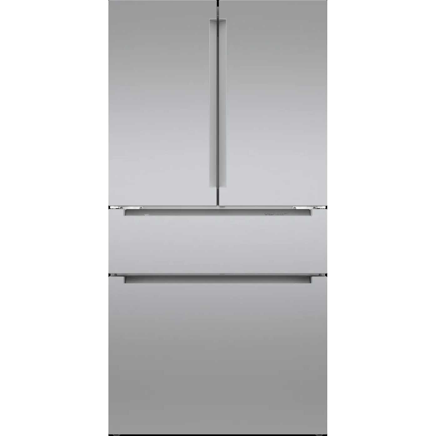 800 Series French Door Bottom Mount Refrigerator 36'' Stainless steel (with anti-fingerprint)