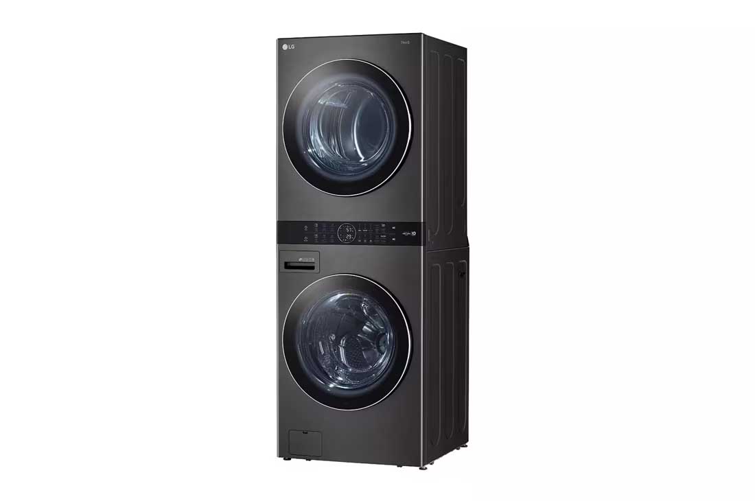 Single Unit Front Load LG WashTower with Center Control 4.5 cu. ft. Washer and 7.4 cu. ft. Gas Dryer - Image 3