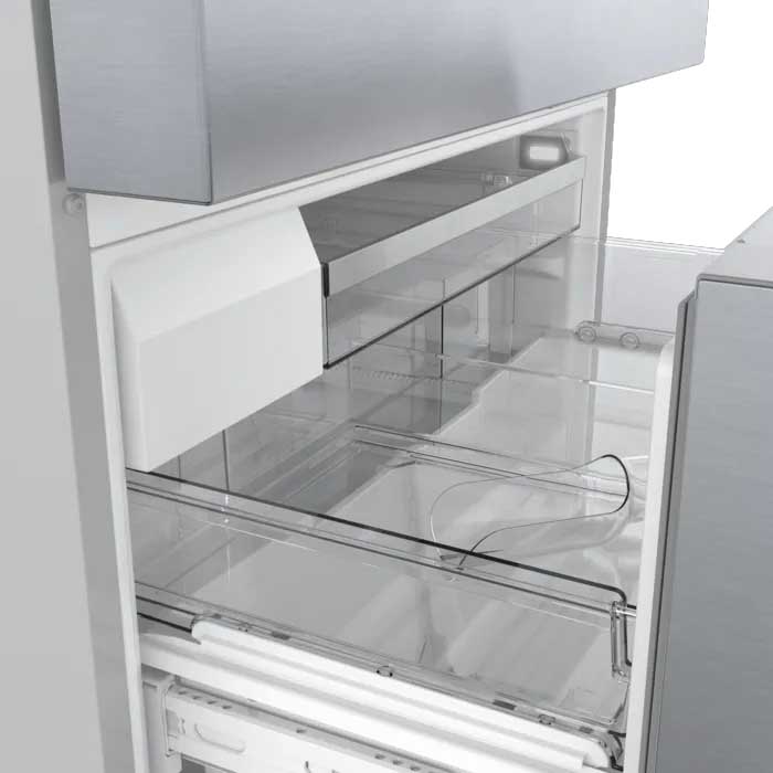 800 Series French Door Bottom Mount Refrigerator 36'' Stainless steel (with anti-fingerprint) - Image 6