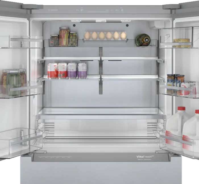 800 Series French Door Bottom Mount Refrigerator 36'' Stainless steel (with anti-fingerprint) - Image 7