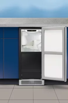 15" Under Counter Ice Maker, 30 lbs Storage, 60 lbs Daily Production, IQ-Touch Controls, Gravity Drain - Image 3