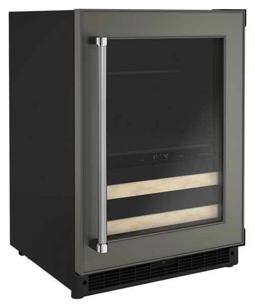 24" Panel-Ready Beverage Center with Wood-Front Racks - Image 2