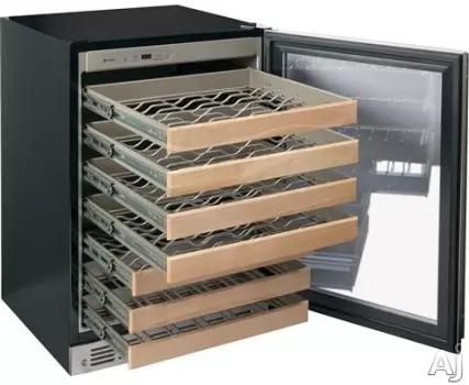 24" Undercounter Wine Reserve, 57 Bottles, 7 Slide-Out Racks, LED Lighting, ADA Compliant. - Image 2