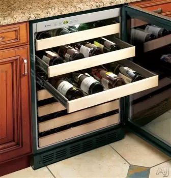24" Undercounter Wine Reserve, 57 Bottles, 7 Slide-Out Racks, LED Lighting, ADA Compliant. - Image 3