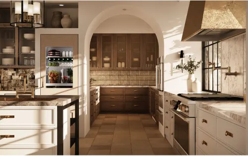 30" Wine Fridge, 106 Bottles, Dual Zones, Convertible Drawer, Ice Maker, Glass Door, Sabbath Mode. - Image 5