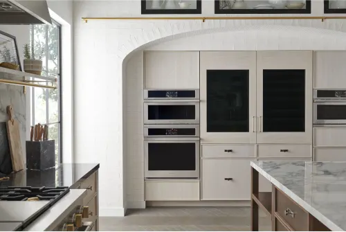 30" Wine Fridge, 106 Bottles, Dual Zones, Convertible Drawer, Ice Maker, Glass Door, Sabbath Mode. - Image 6